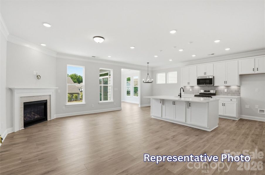 Spacious, unfurnished interior of a new home in Enclave at Riverdale, Huntersville (Image 33).
