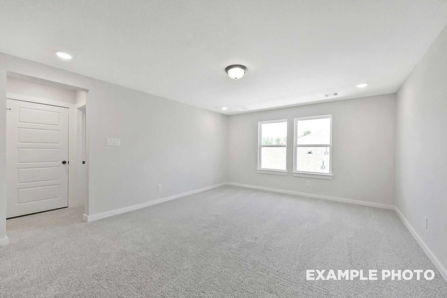 Representative unfurnished interior of a home built from the The Sequoia by Davidson Homes LLC in Sundance Cove, Crosby (Image 33).