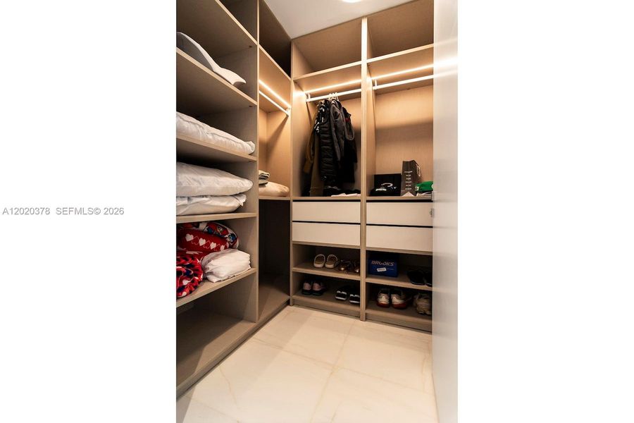 Furnished interior view inside a new home in , Miami (Image 32).