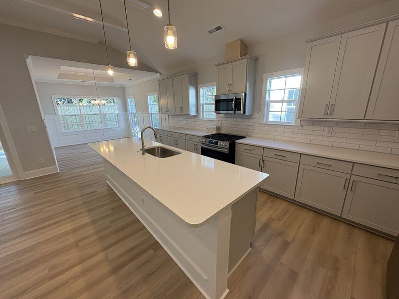 Furnished interior view inside a new home in Riverside Cove, Wilmington (Image 17).