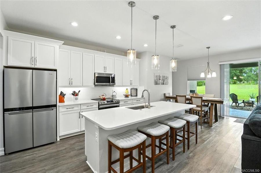 Furnished interior view inside a new home in Clearview Estates, Hernando (Image 8).