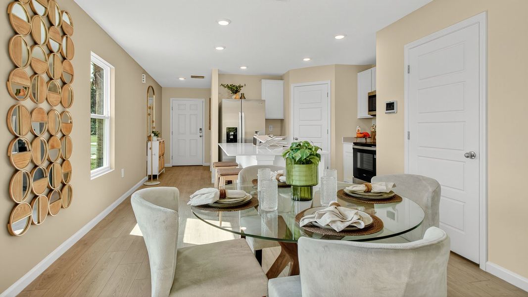 Furnished interior view inside a new home in Trout River, Jacksonville (Image 9).