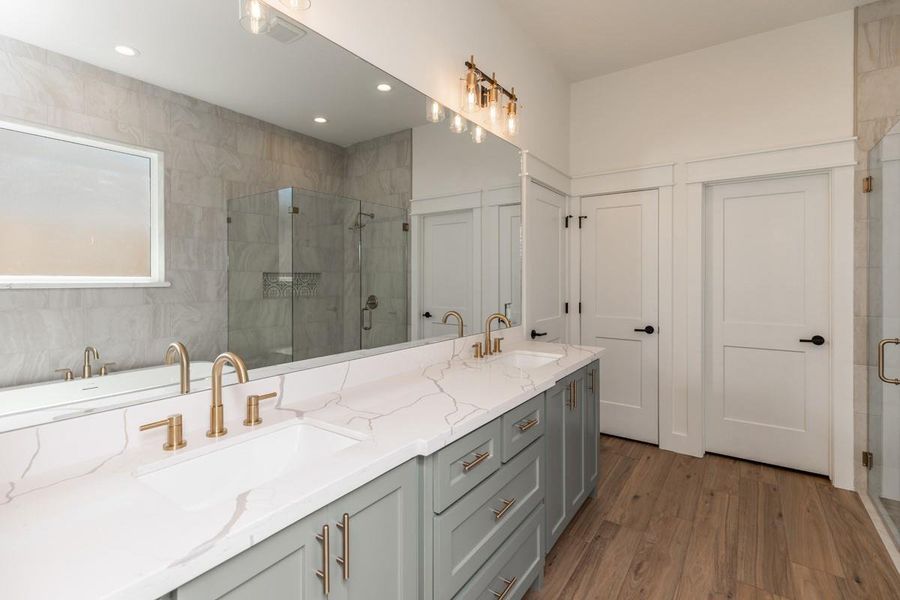 Furnished interior view inside a new home in , Lumberton (Image 14).