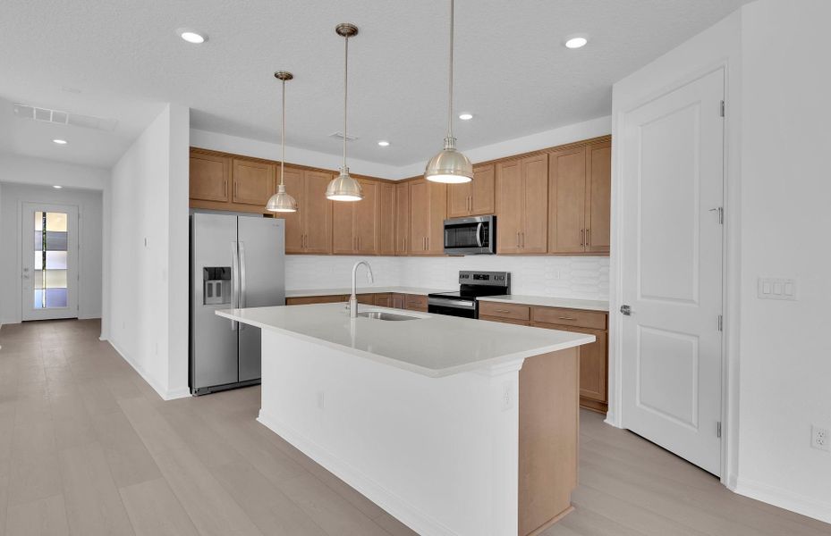 Furnished interior view inside a new home in Fiddler's Cove, Kingsland (Image 6).