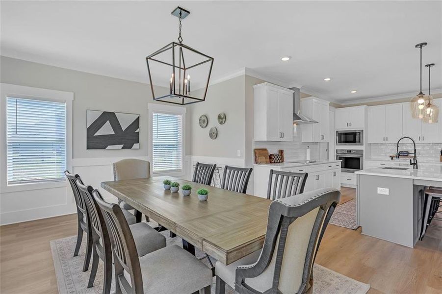Furnished interior view inside a new home in , McDonough (Image 13).