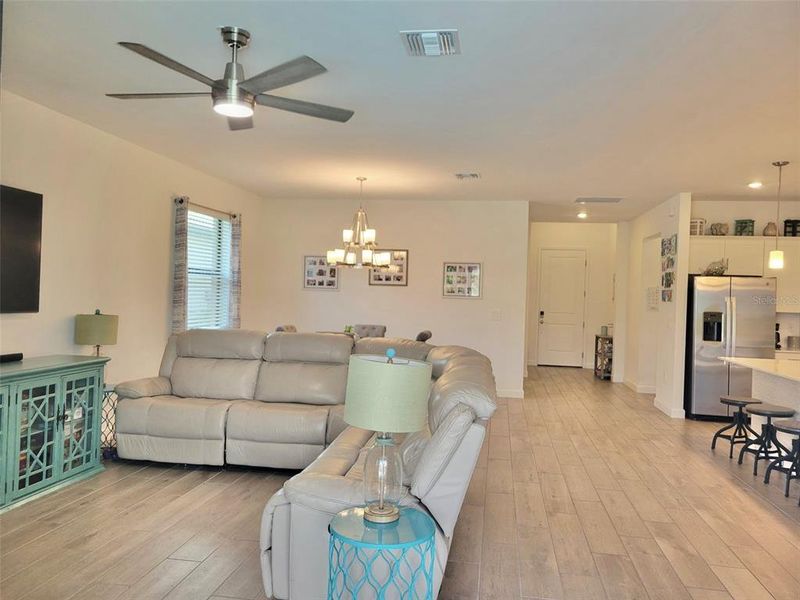 Furnished interior view inside a new home in , Estero (Image 16).