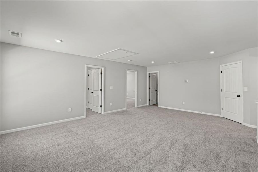 Spacious, unfurnished interior of a new home in Villas at Gold Creek, Dawsonville (Image 14). Spacious, unfurnished interior of a new home in Villas at Gold Creek, Dawsonville (Image 14).