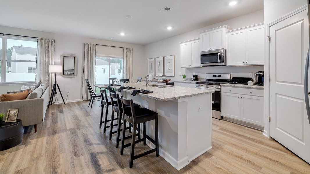 Furnished interior view inside a new home in Cypress Landing, Hardeeville (Image 8).