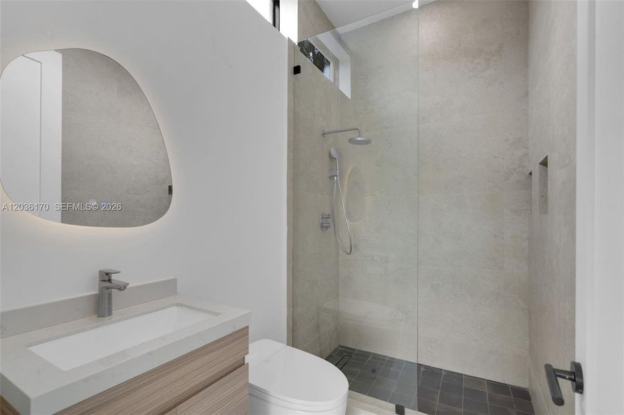 Furnished interior view inside a new home in , Miami (Image 15). Furnished interior view inside a new home in , Miami (Image 15).
