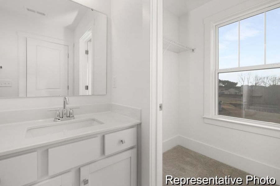 Furnished interior view inside a new home in Stonebridge Fairways, Monroe (Image 11).