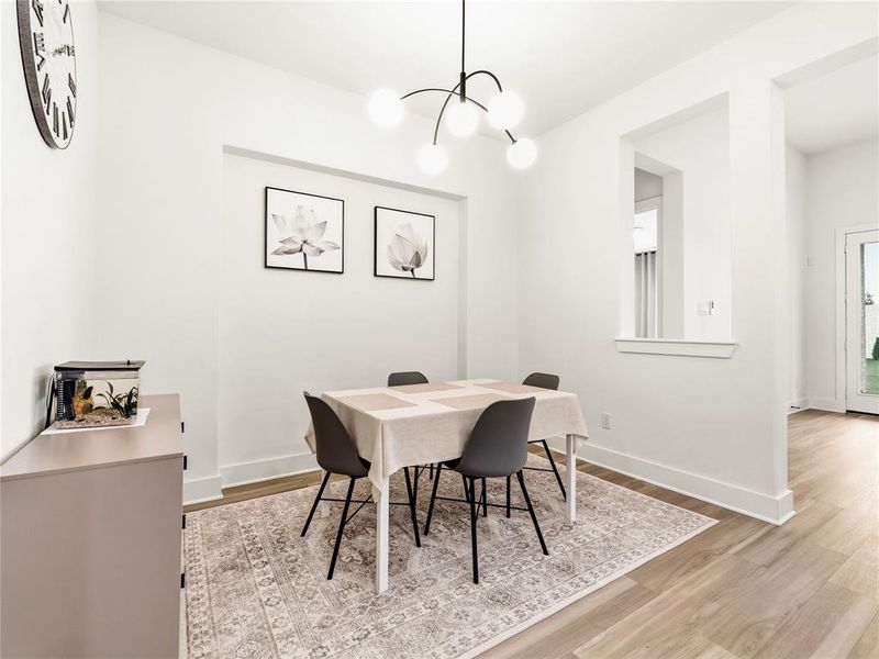 Furnished interior view inside a new home in , Celina (Image 7).
