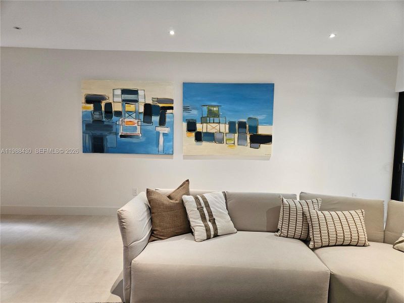 Furnished interior view inside a new home in , Miami (Image 13). Furnished interior view inside a new home in , Miami (Image 13).