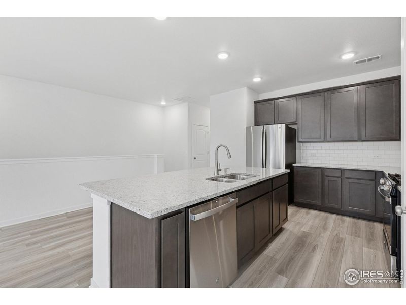 Furnished interior view inside a new home in , Loveland (Image 10).