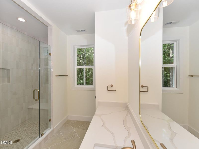 Interior - upstairs - primary suite - ba Interior - upstairs - primary suite - ba