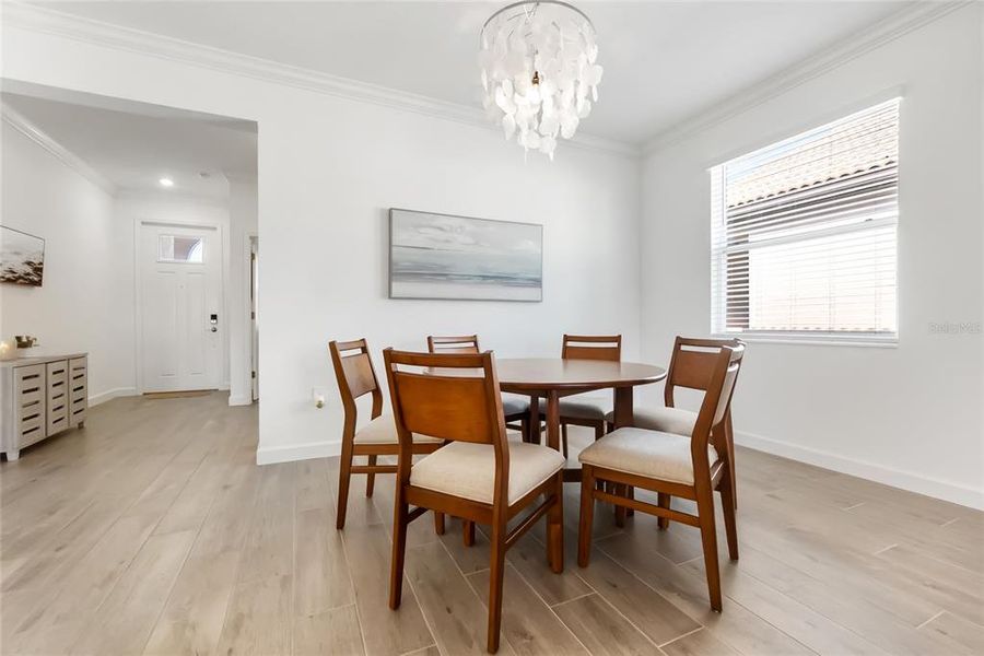 Furnished interior view inside a new home in Southshore Bay Active Adult, Wimauma (Image 8).