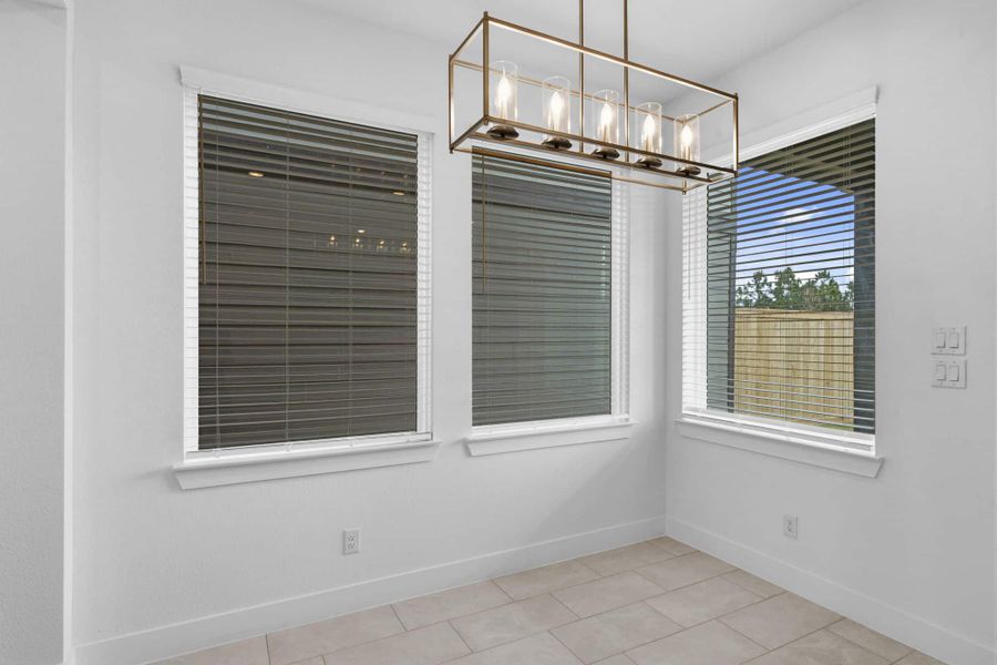 Spacious, unfurnished interior of a new home in Bridgeland, Cypress (Image 13).