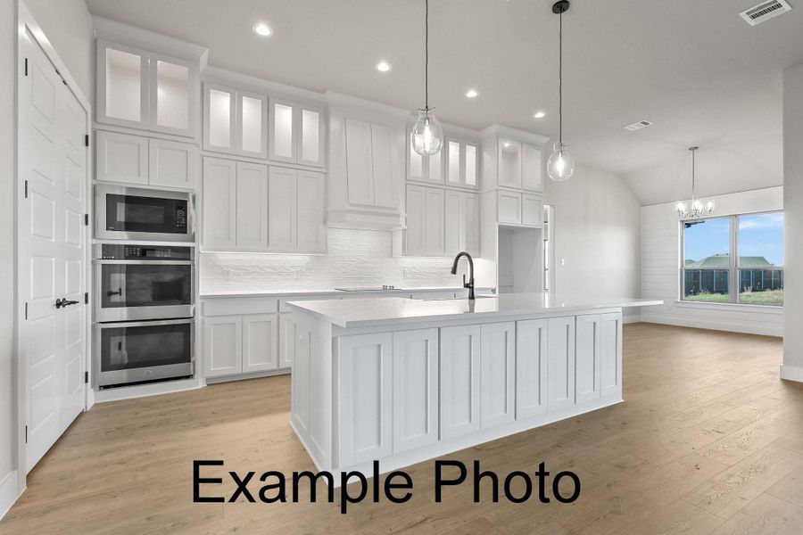 Furnished interior view inside a new home in Coyote Crossing, Godley (Image 3).