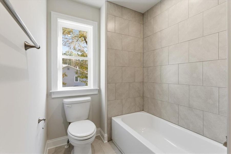 Furnished interior view inside a new home in Ford Landing, Acworth (Image 36).