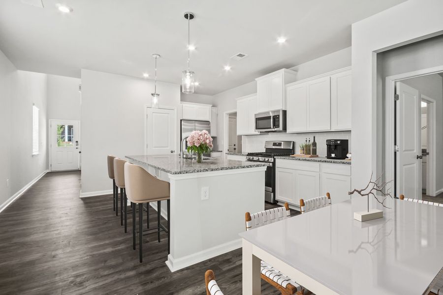 Representative furnished interior of a home built from the The Cade by Stanley Martin Homes in Crown Pointe, Simpsonville (Image 7).