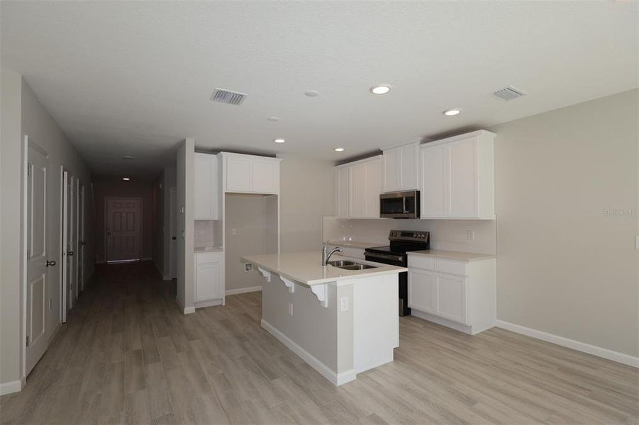 Furnished interior view inside a new home in Tyson Ranch, Orlando (Image 8). Furnished interior view inside a new home in Tyson Ranch, Orlando (Image 8).