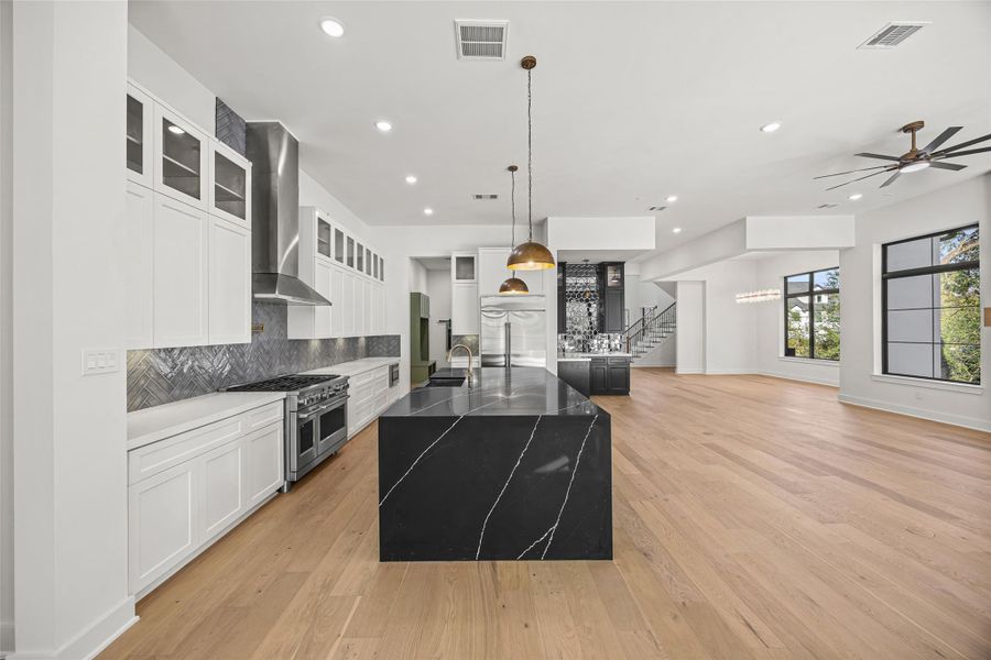 Furnished interior view inside a new home in , Houston (Image 7).