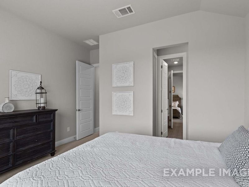 Furnished interior view inside a new home in The Reserve at Potranco Oaks, Castroville (Image 40).