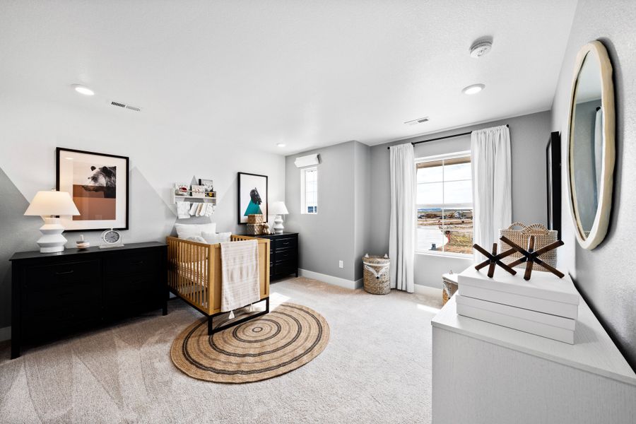 Furnished interior view inside a new home in Sterling Ranch Ascent Village, Littleton (Image 26).