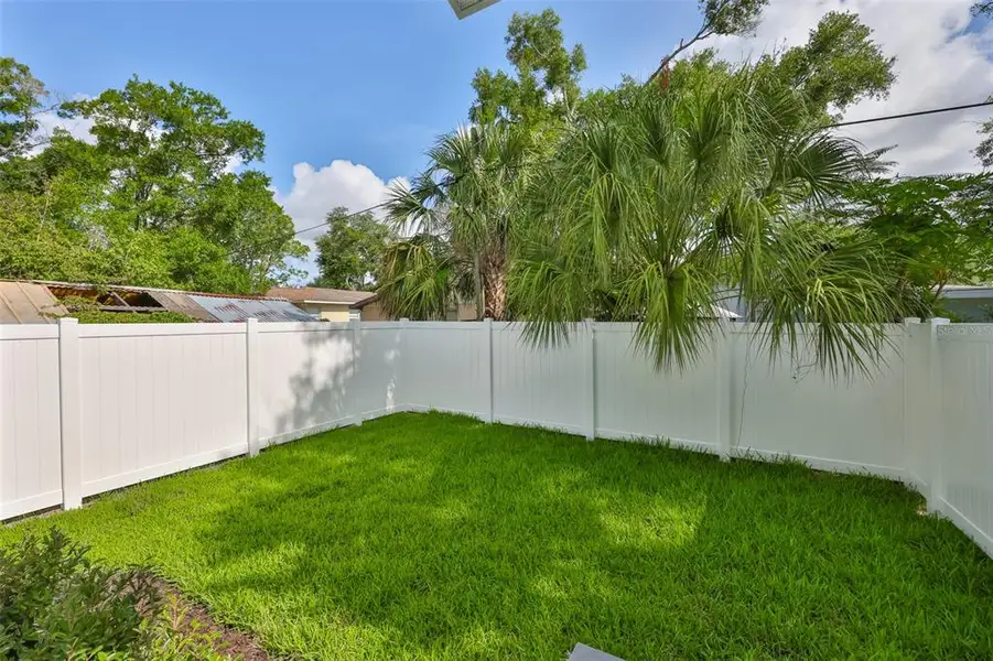 Exterior details and patio area of a home in , Tampa (Image 3). Exterior details and patio area of a home in , Tampa (Image 3).