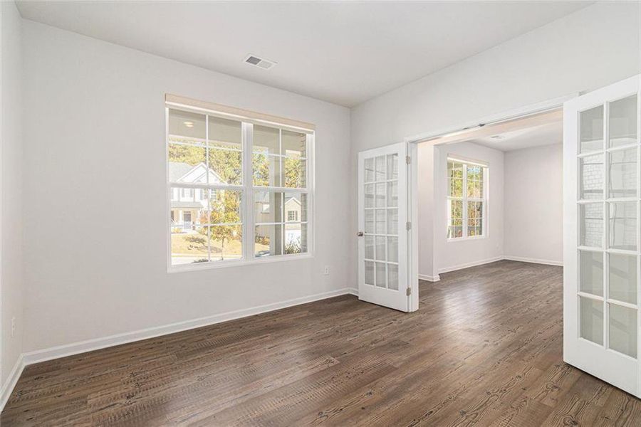 Spacious, unfurnished interior of a new home in Pickens Landing, Dacula (Image 22).