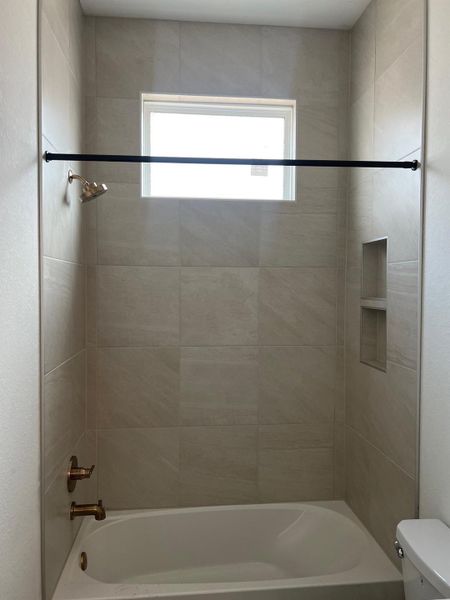 Furnished interior view inside a new home in Wood Leaf Reserve, Tomball (Image 20).