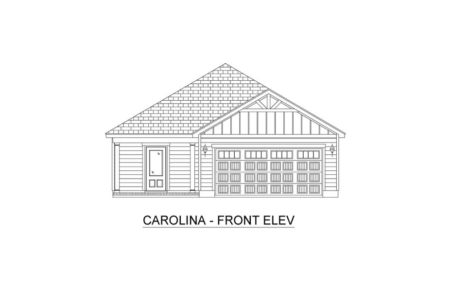 Carolina Elevation - Shoreline Carolina Elevation - Shoreline