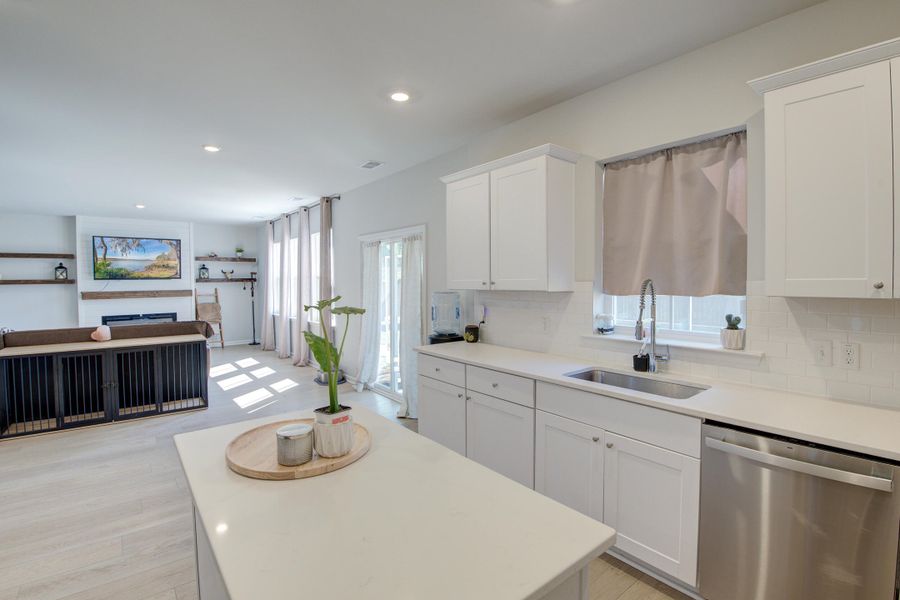 Furnished interior view inside a new home in Heron's Walk at Summers Corner, Summerville (Image 7).