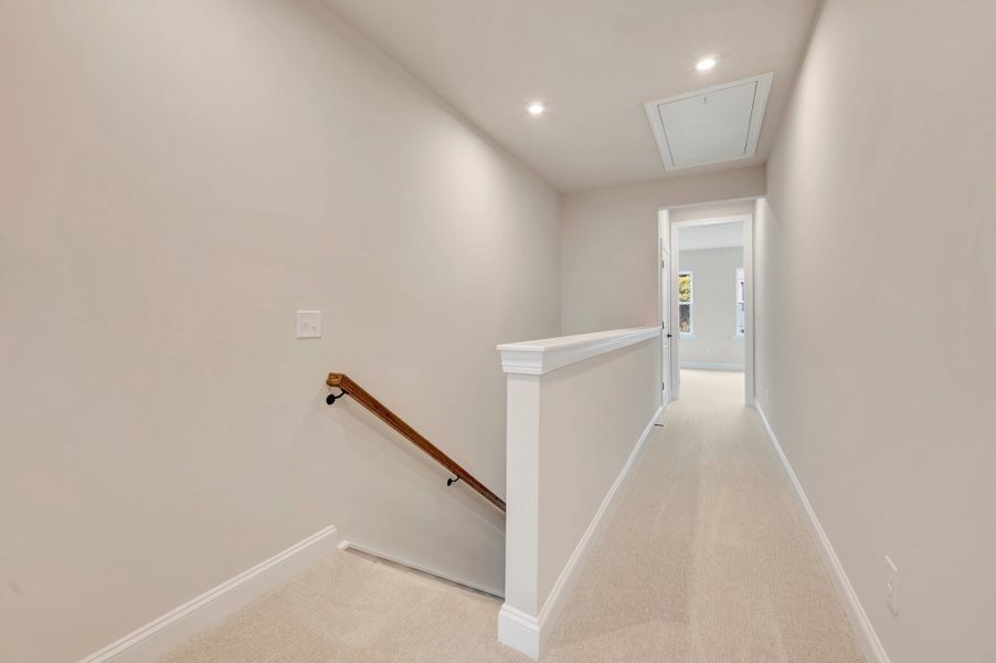 Spacious, unfurnished interior of a new home in Old Town Village, Waxhaw (Image 20).