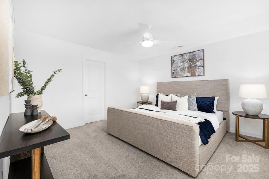 Furnished interior view inside a new home in , New London (Image 6).