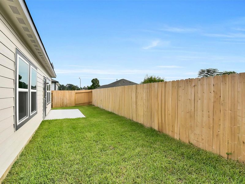 Exterior details and patio area of a home in The Villages at WestPointe, Dayton (Image 20).