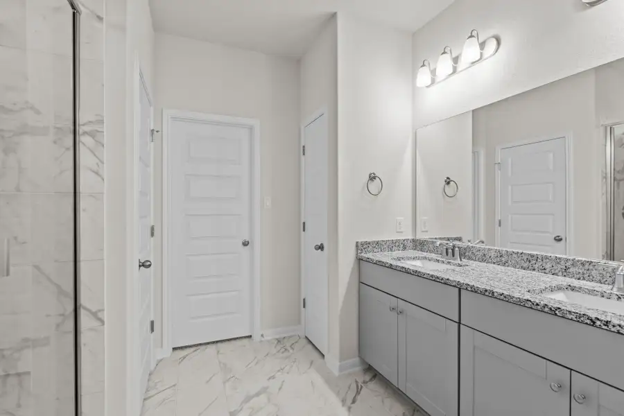 Furnished interior view inside a new home in Veranda, San Antonio (Image 8).