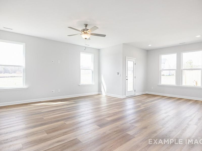 Spacious, unfurnished interior of a new home in Woodland Crossing, Zebulon (Image 14).