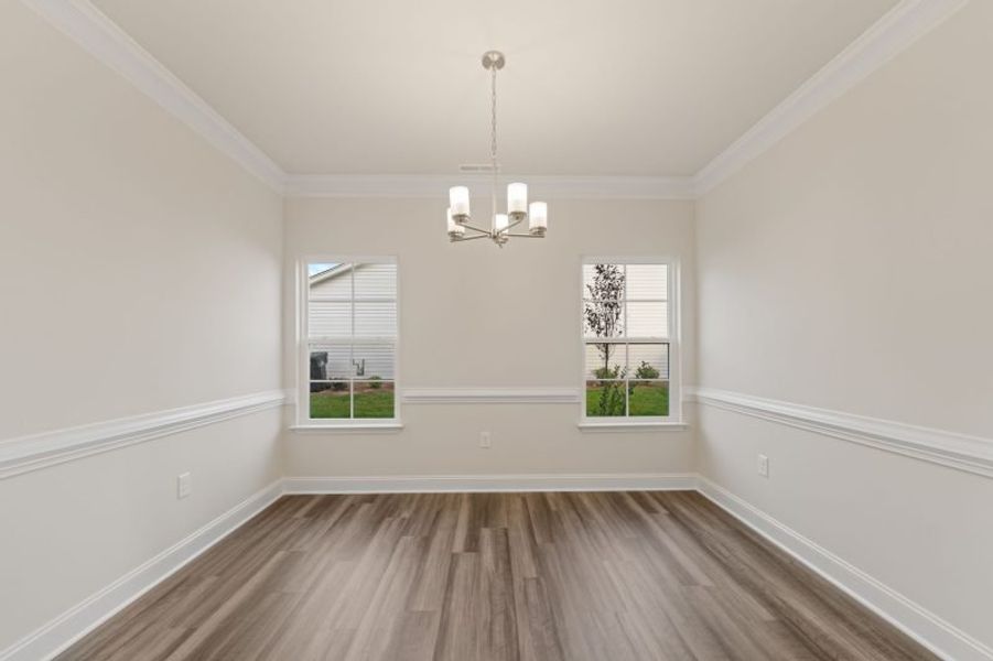 Spacious, unfurnished interior of a new home in Miller's Reserve, Winston-Salem (Image 53). Spacious, unfurnished interior of a new home in Miller's Reserve, Winston-Salem (Image 53).