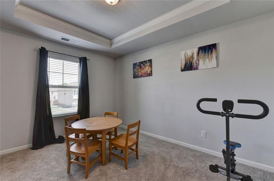 Furnished interior view inside a new home in Adagio, Dacula (Image 8).