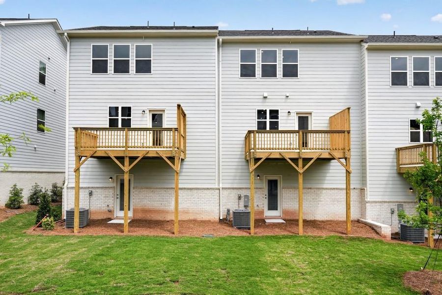 Exterior details and patio area of a home in Somerset at Veterans Memorial, Mableton (Image 20). Exterior details and patio area of a home in Somerset at Veterans Memorial, Mableton (Image 20).