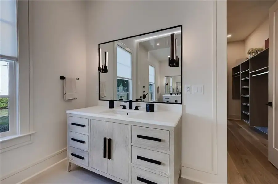 Furnished interior view inside a new home in , Sandy Springs (Image 62).