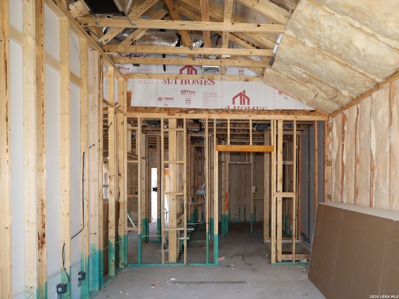 In-progress construction of a new home in Meadows at Clear Springs, New Braunfels, TX (Image 29).