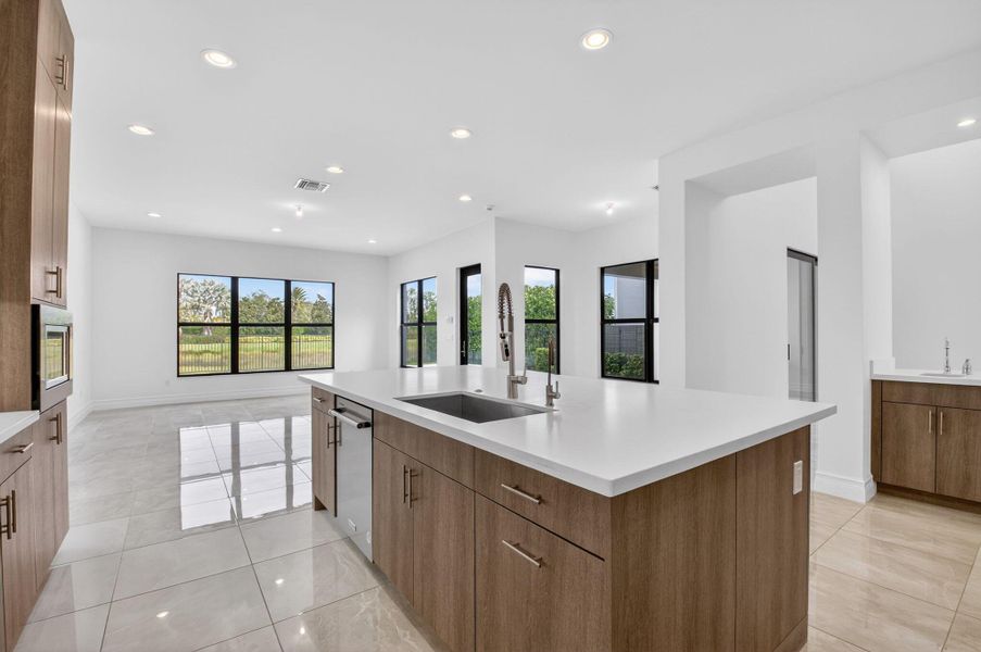 Furnished interior view inside a new home in , Boca Raton (Image 13).