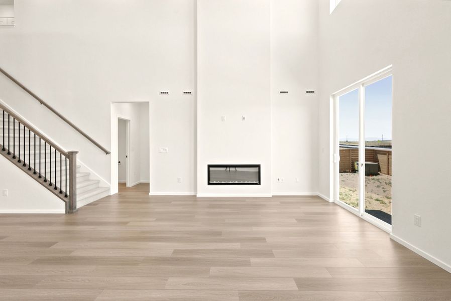 Spacious, unfurnished interior of a new home in Cordovan, Firestone (Image 30). Spacious, unfurnished interior of a new home in Cordovan, Firestone (Image 30).
