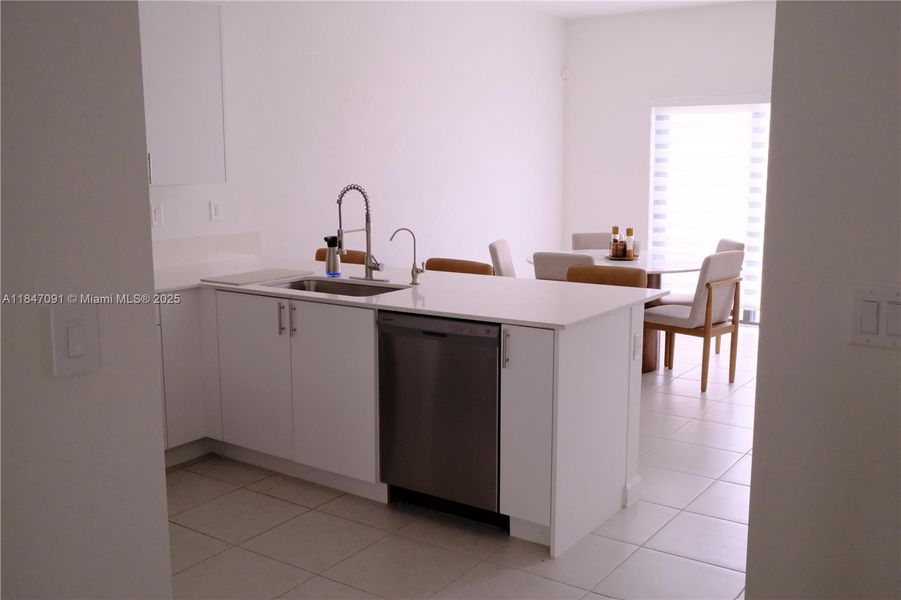 Furnished interior view inside a new home in , Miami (Image 30).