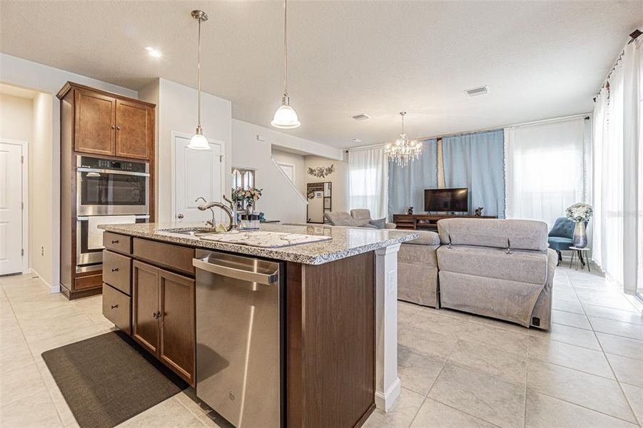 Furnished interior view inside a new home in , Spring Hill (Image 6). Furnished interior view inside a new home in , Spring Hill (Image 6).