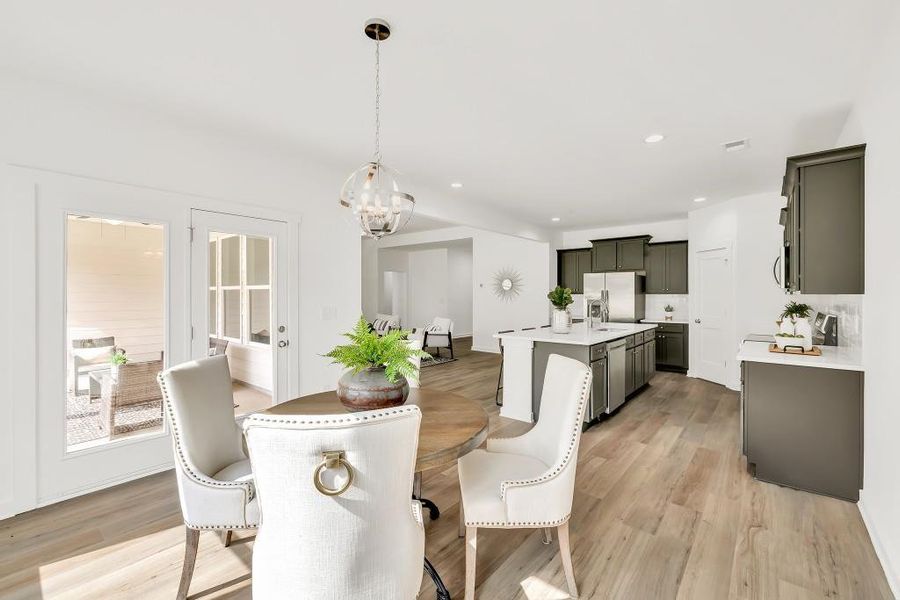 Furnished interior view inside a new home in Westlyn, Winder (Image 17).
