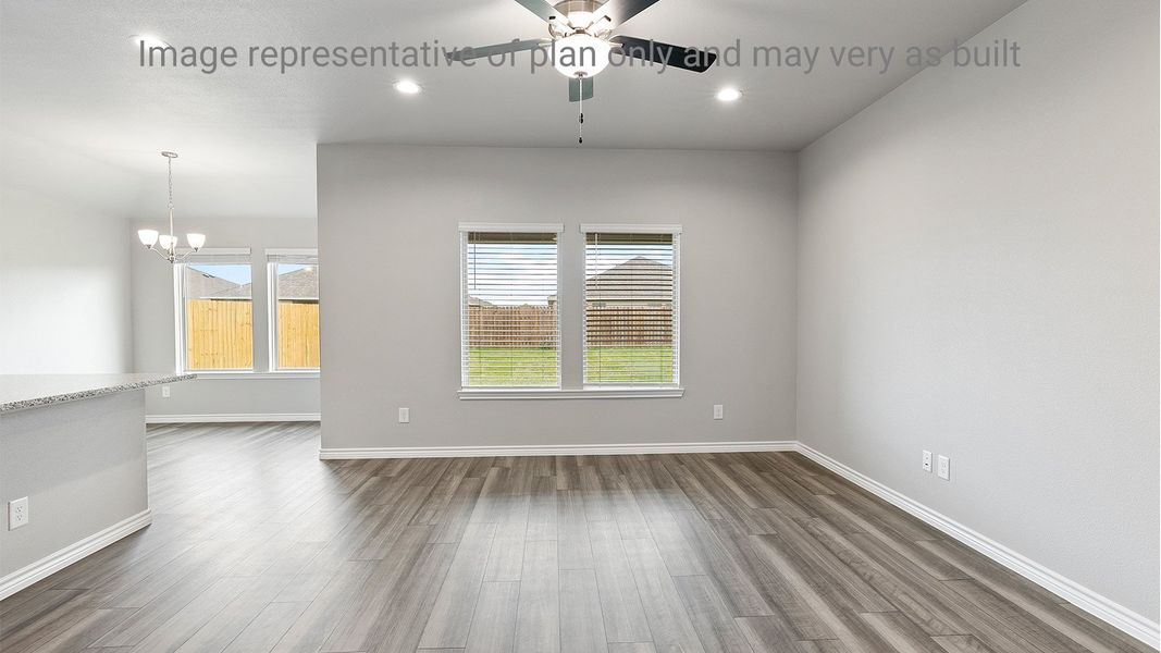 Spacious, unfurnished interior of a new home in London Towne, Corpus Christi (Image 14).