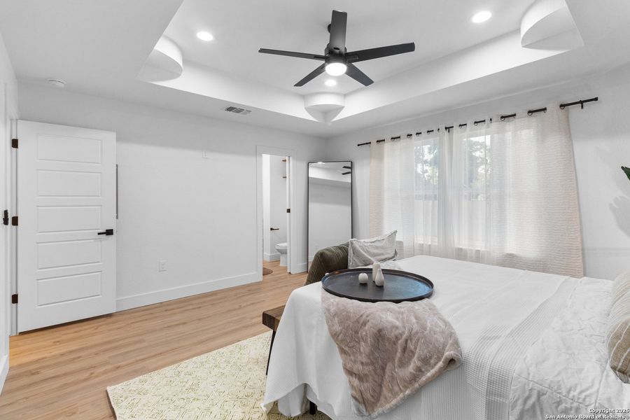 Furnished interior view inside a new home in , San Antonio (Image 17). Furnished interior view inside a new home in , San Antonio (Image 17).