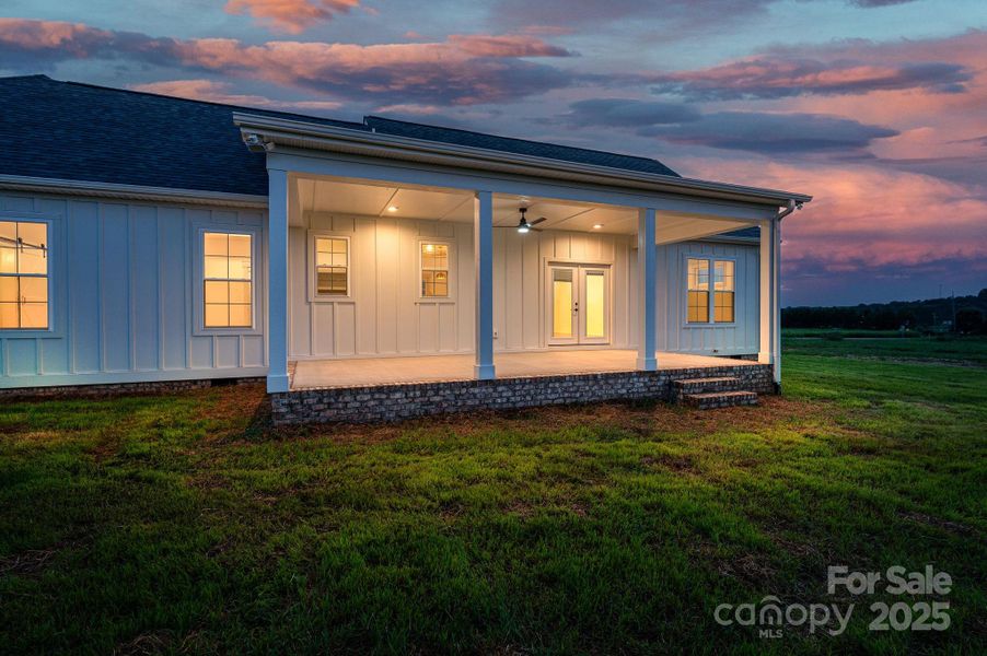 Front exterior of a new home in , Vale, NC, highlighting curb appeal (Image 24).